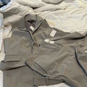 2 pieces light gray set